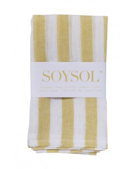 Mustard yellow striped