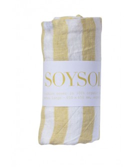 Mustard yellow striped